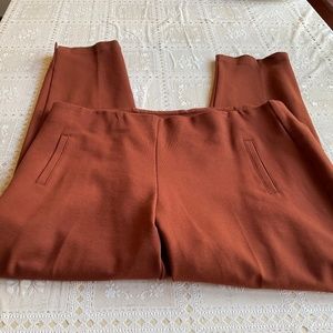 CHICO’S RUSSET SLACKS 2.5 VERY NICE  12/14  JULIET ANKLE NICE